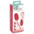 SMILE - ovetto vibrante wireless ricaricabile - rosso