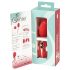 SMILE - ovetto vibrante wireless ricaricabile - rosso