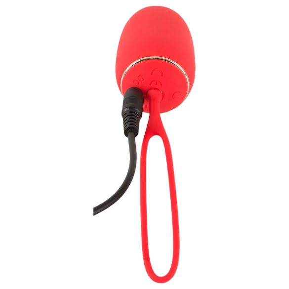 SMILE - ovetto vibrante wireless ricaricabile - rosso