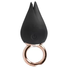   Belou - vibratore clitorideo ricaricabile impermeabile - nero