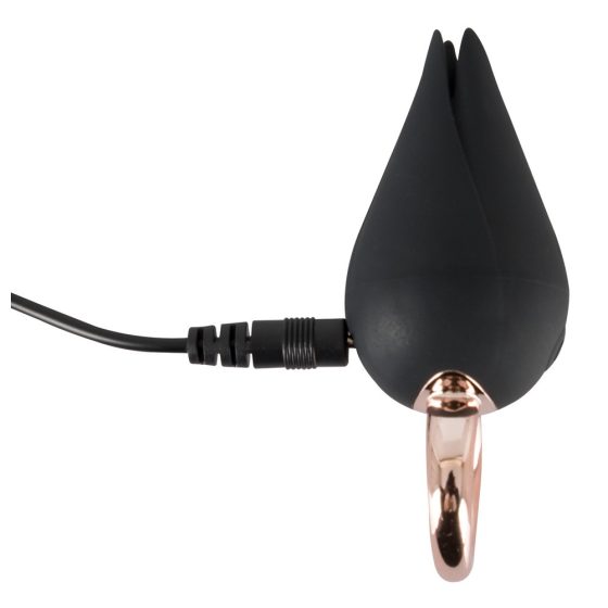 Belou - vibratore clitorideo impermeabile e ricaricabile (nero)