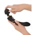 Bacchetta Cleopatra - Massaggiatore Vibratore Waterproof Ricaricabile (Nero)