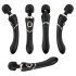 Bacchetta Cleopatra - Massaggiatore Vibratore Waterproof Ricaricabile (Nero)
