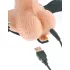 Pipedream - Fetish Strap-On 6 - cintura con fallo cavo a vibrazione indossabile (color carne)
