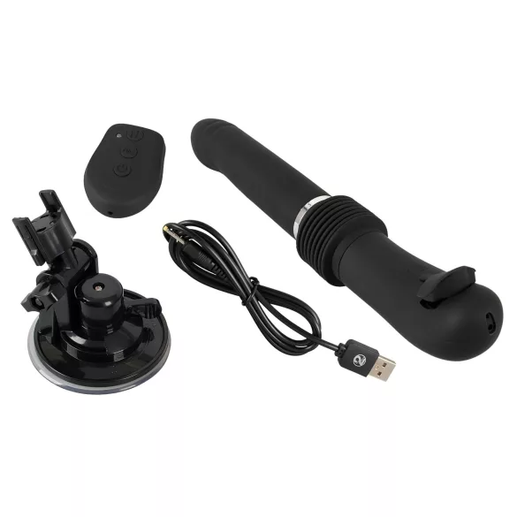 You2Toys - macchina del sesso RC 2.0 - vibratore a spinta ricaricabile nero