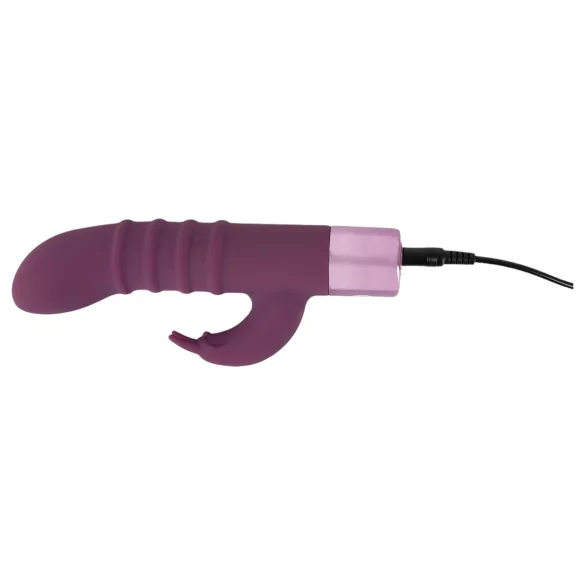 You2Toys - Rabbit Vibe - vibratore punto G ricaricabile con braccio clitorideo (viola)