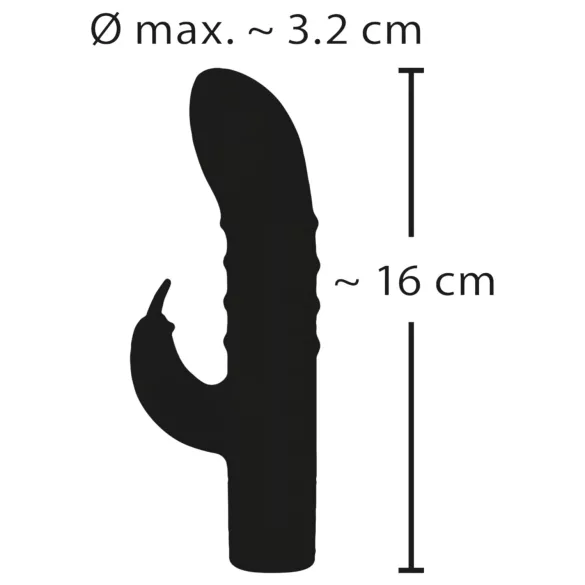 You2Toys - Rabbit Vibe - vibratore punto G ricaricabile con braccio clitorideo (viola)