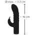 You2Toys - Rabbit Vibe - vibratore punto G ricaricabile con braccio clitorideo (viola)