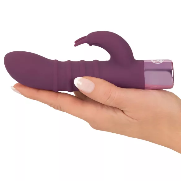 You2Toys - Rabbit Vibe - vibratore punto G ricaricabile con braccio clitorideo (viola)