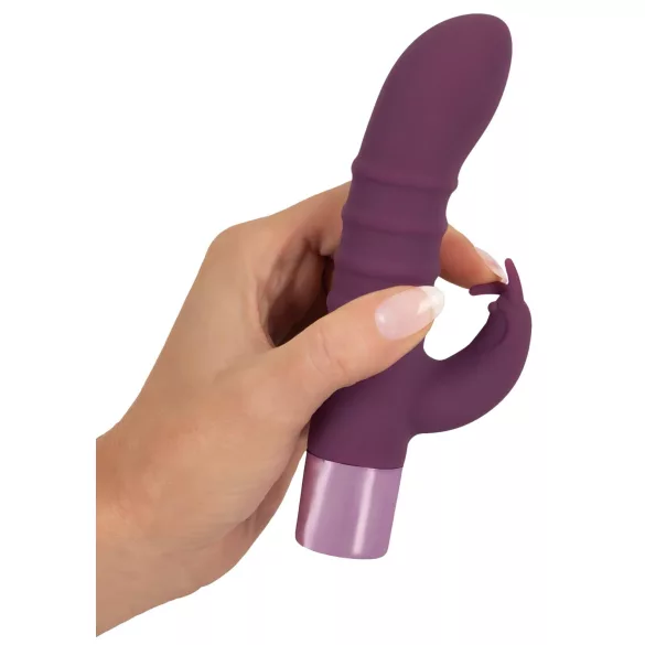 You2Toys - Rabbit Vibe - vibratore punto G ricaricabile con braccio clitorideo (viola)