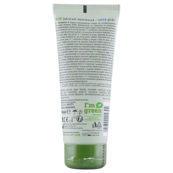 HOT Bio Super - lubrificante vegano a base d’acqua (100 ml)