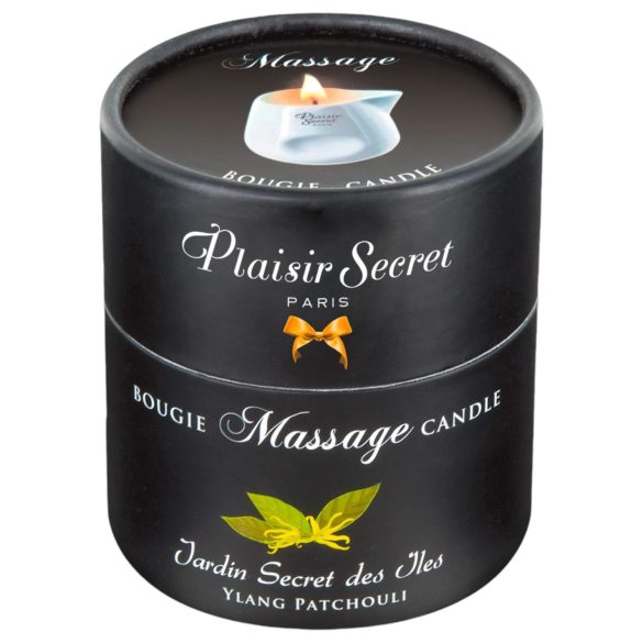 Plaisirs Secrets Ylang Patchouli - candela da massaggio (80ml)