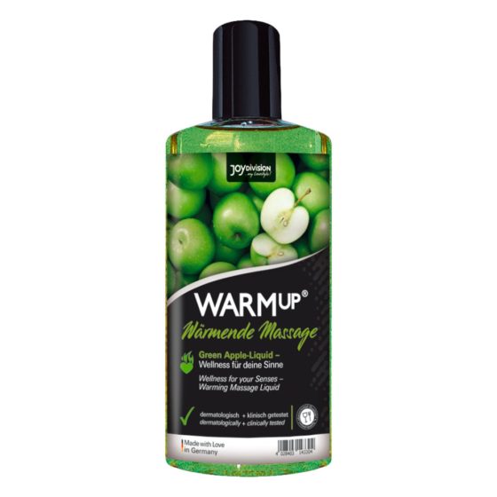 Olio da massaggio riscaldante con aroma di mela verde JoyDivision WARMup" (150 ml)"