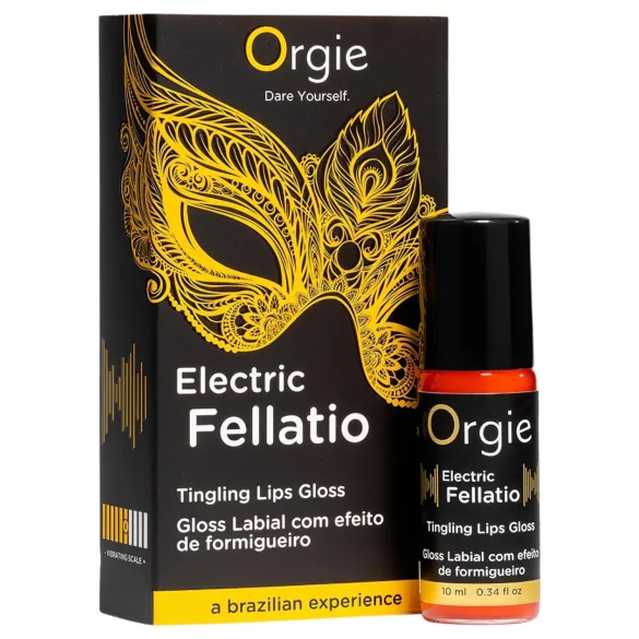 Orgie - gloss labbra stimolante effetto elettrico - 10ml