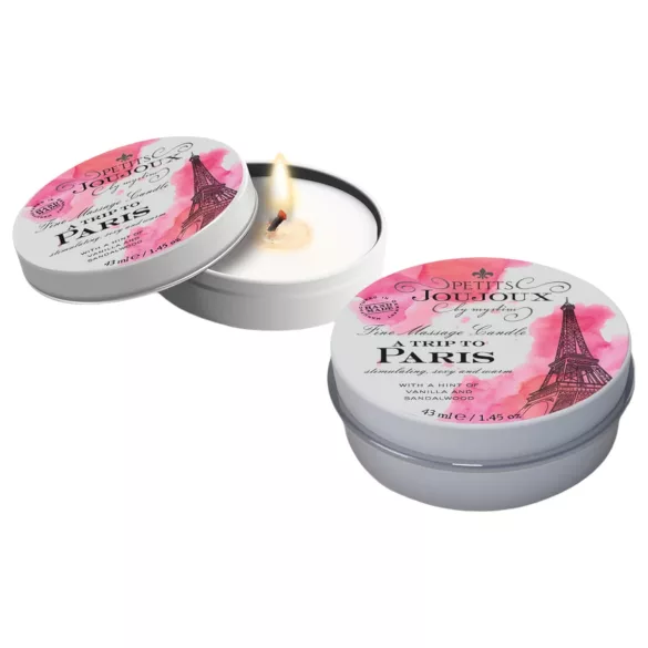 Petits Joujoux - candela da massaggio - vaniglia sandalo - 43ml
