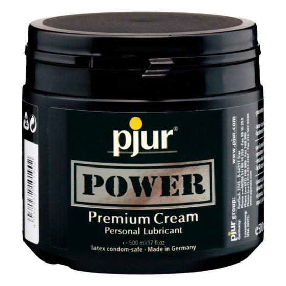 Crema Lubrificante Premium Pjur Power - Dermatologicamente Testata (500ml)