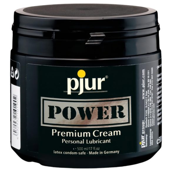 Pjur Power - Crema Lubrificante Premium (500 ml)
