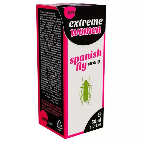 Hot Spanish Fly Extrame Donna - gocce afrodisiache per donne (30 ml)