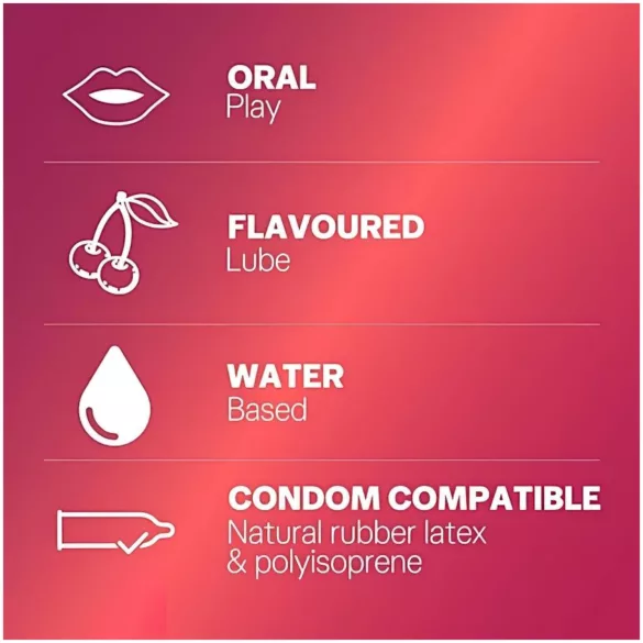 Durex - Lubrificante intimo alla ciliegia - 50ml