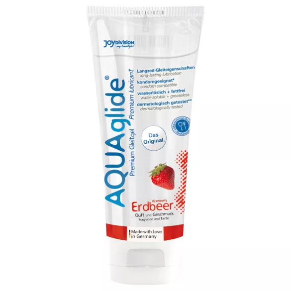 AQUAglide - lubrificante a base d’acqua - fragola (100 ml)