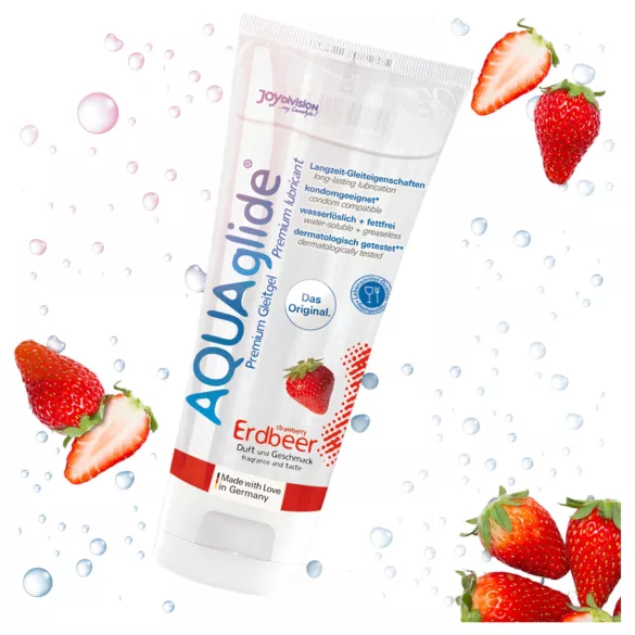 AQUAglide - lubrificante a base d’acqua - fragola (100 ml)
