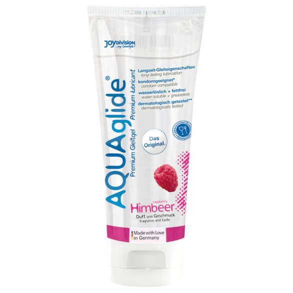 AQUAglide - Lubrificante all'acqua al lampone (100ml)