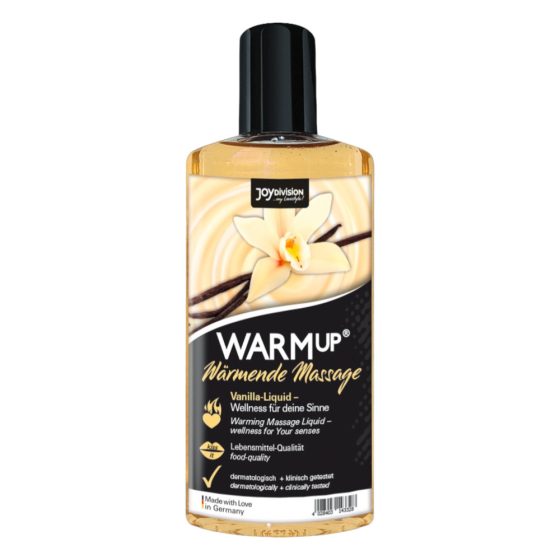 JoyDivision WARMup - Olio da massaggio riscaldante - Vaniglia (150 ml)