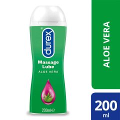  Durex Play 2in1 Gel di Massaggio e Lubrificante con Aloe Vera (200ml)