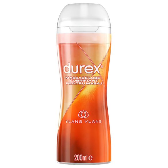 Durex 2in1 olio da massaggio - Ylang Ylang (200ml)