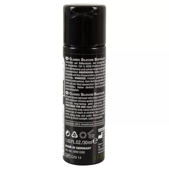 EROS - lubrificante anale e vaginale 2 in 1 - silicone - 30ml