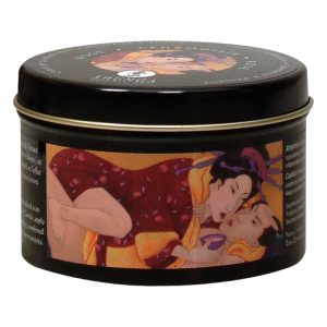 Candela da massaggio Shunga afrodisiaca alla rosa (170ml)