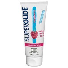 HOT - lubrificante commestibile gusto lampone - 75ml