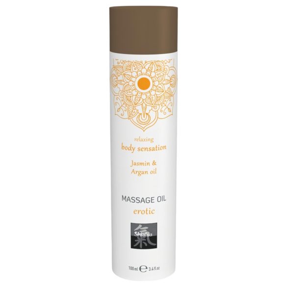 Shiatsu Erotic - Olio da massaggio al gelsomino e argan (100ml)