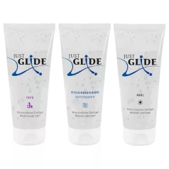 Just Glide - set lubrificante intimo - 3 pezzi da 200ml