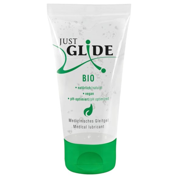 Just Glide Bio - Lubrificante Vegano a Base d'Acqua (50ml)