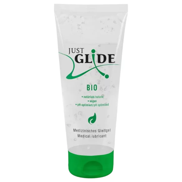 Just Glide Bio - lubrificante a base d'acqua vegano - 50ml - 200ml
