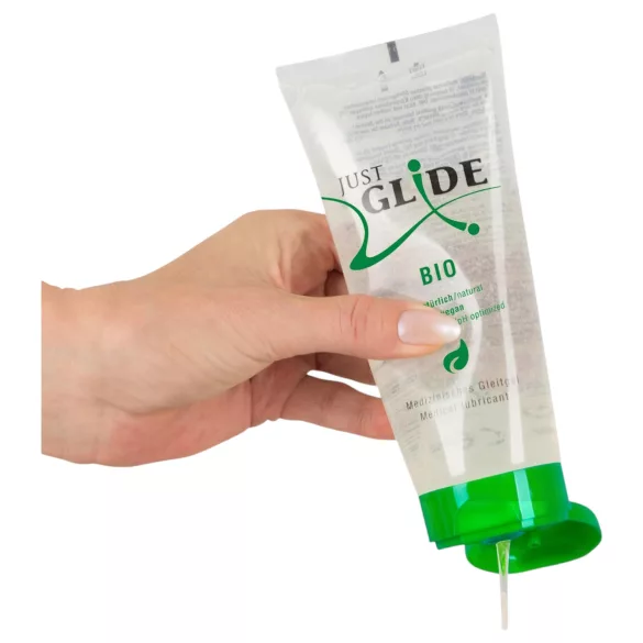 Just Glide Bio - lubrificante a base d'acqua vegano - 50ml - 200ml