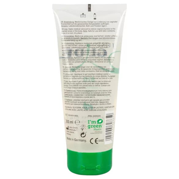Just Glide Bio - lubrificante a base d'acqua vegano - 50ml - 200ml