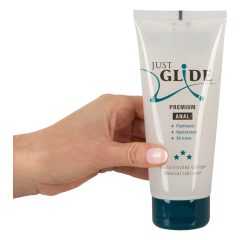   Just Glide Premium Anale - Lubrificante anale nutriente (200ml)