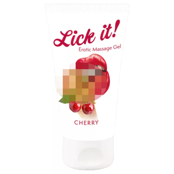 Lick it! - lubrificante commestibile 2in1 - ciliegia - 50ml
