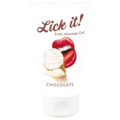  Lick it! - lubrificante commestibile 2in1 al cioccolato bianco (50ml)
