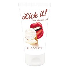   Lick it! - Lubrificante commestibile 2in1 - cioccolato bianco (50ml)