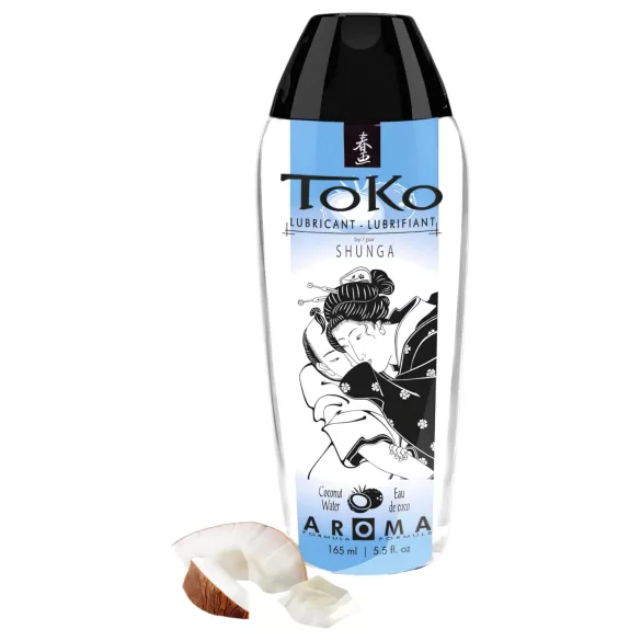 Shunga Toko - lubrificante a base d'acqua - acqua di cocco - 165ml