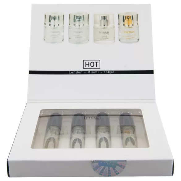 HOT LMTD - profumo ai feromoni donna - confezione 4x5ml
