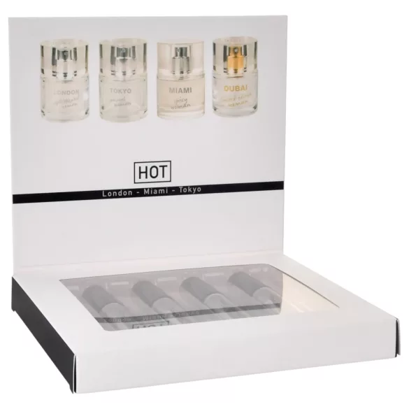 HOT LMTD - profumo ai feromoni donna - confezione 4x5ml