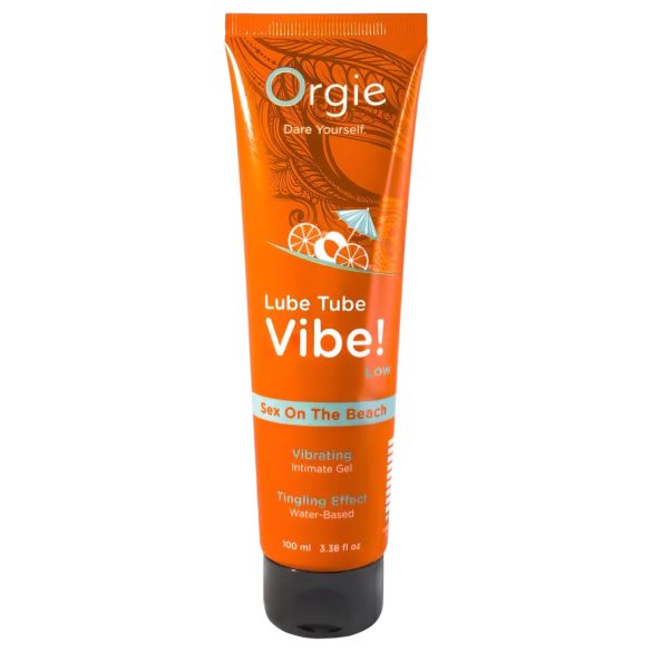Orgie Lube Tube - Gel Intimo Frizzante - Sex on the Beach (100ml)