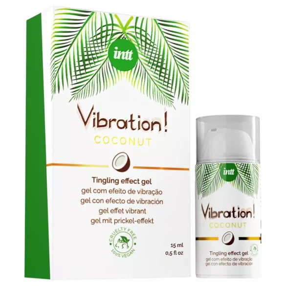 Intt Vibration! - vibratore liquido stimolante - cocco - 15ml