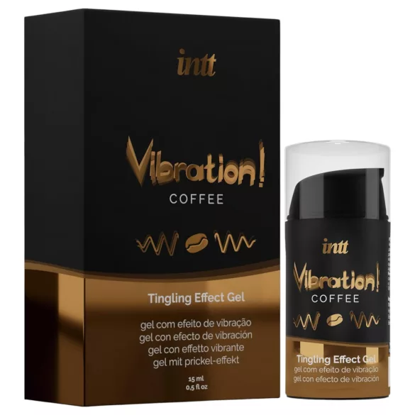 Intt Vibration! - vibratore liquido stimolante - caffè - 15ml