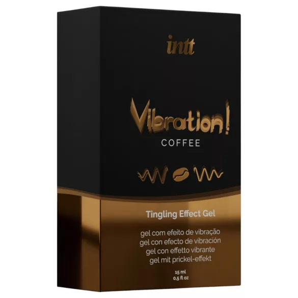 Intt Vibration! - vibratore liquido stimolante - caffè - 15ml