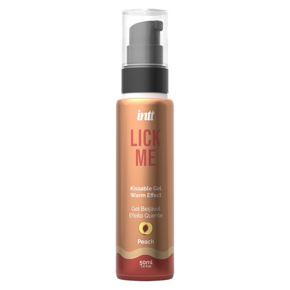 Intt Lick Me - gel lubrificante effetto riscaldante - pesca 50ml